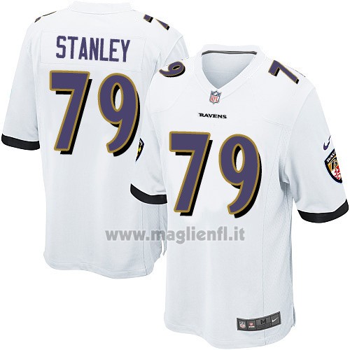 Maglia NFL Game Baltimore Ravens Stanley Bianco